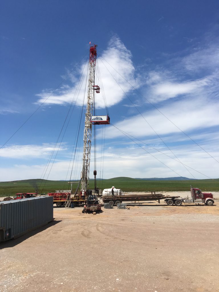 Bell #17-2 Plugging Operations in July 2019