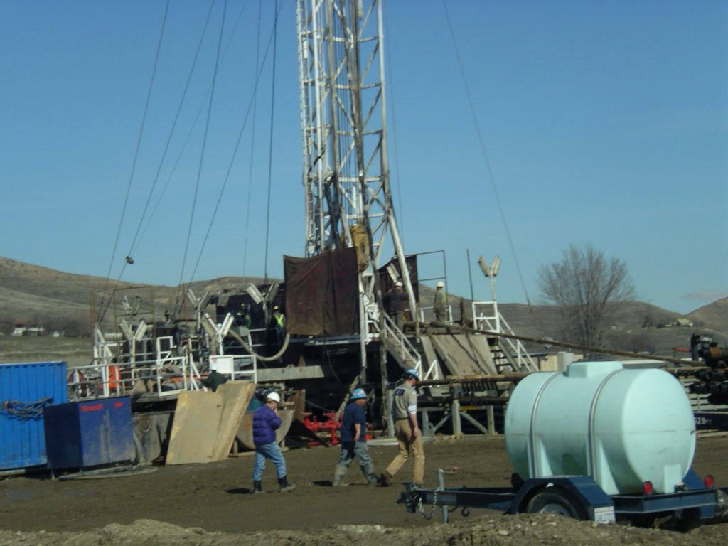 ML Investments #1-10_drilling operations in March 2010