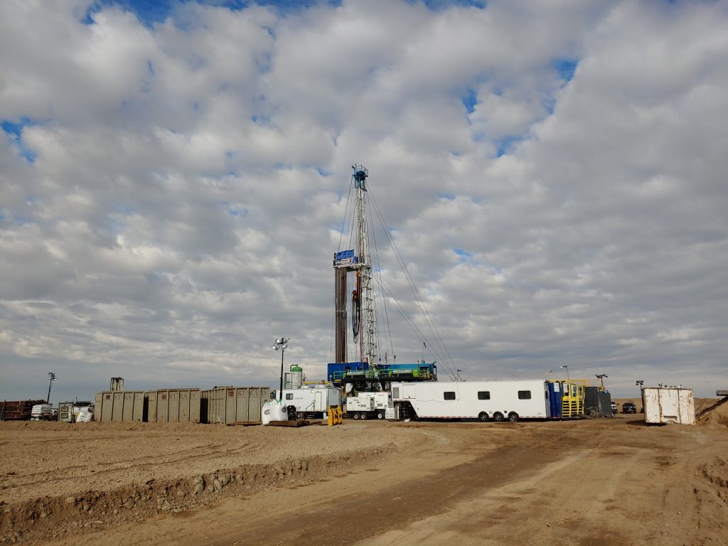 Twin Peaks #1W well site operations, November 2025