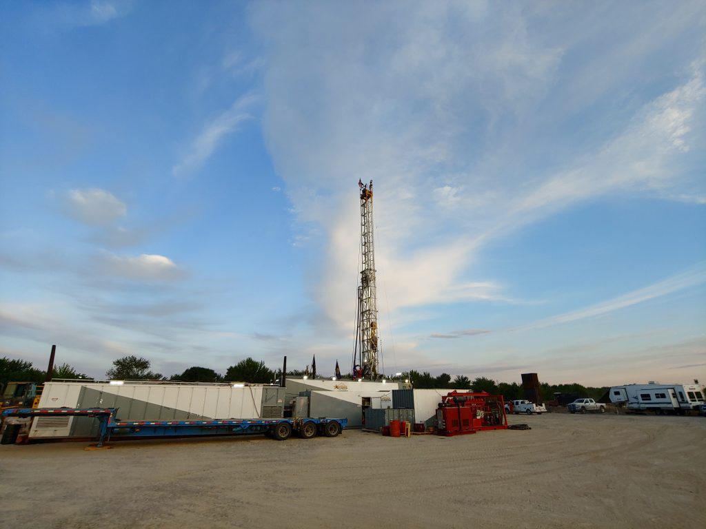 James 1-10 well operations